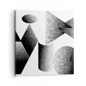 Canvas picture - Angles and Ovals - 70x70 cm