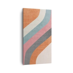 Canvas picture - Diagonal Composition - Movement - 45x80 cm