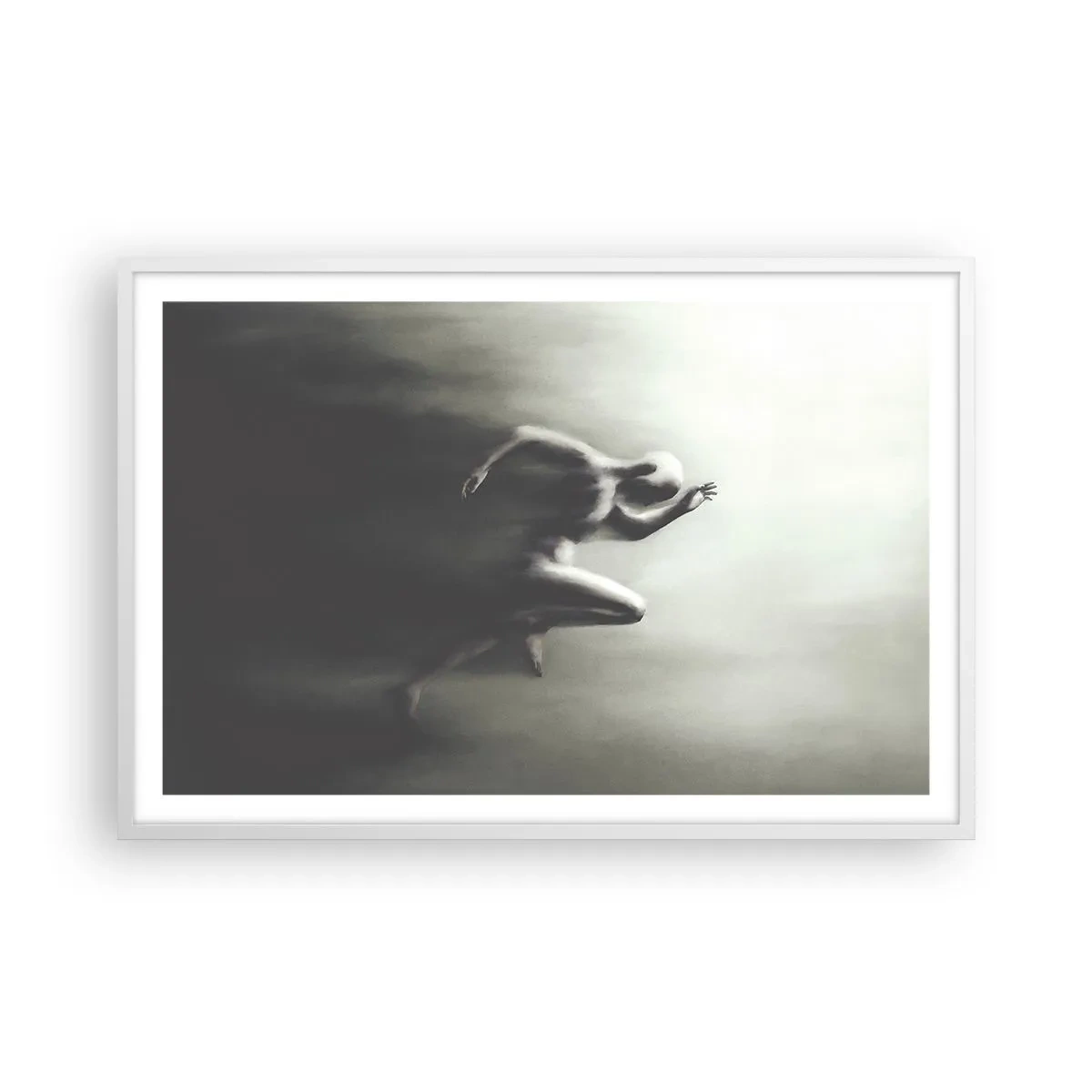Poster in white frmae - Unstoppable - 91x61 cm
