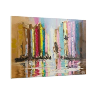 Glass picture - Follow Me - 100x70 cm