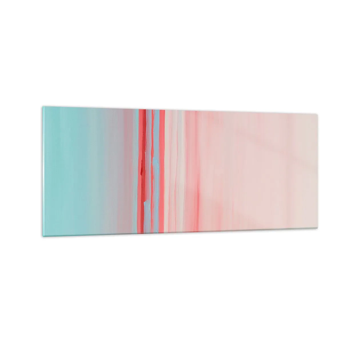 Glass picture - Abstract at Dawn - 100x40 cm