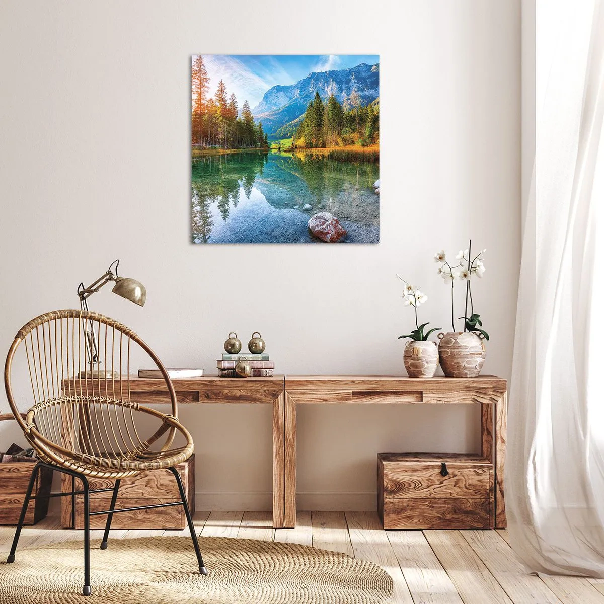 Canvas picture - Mellow Autumn - 60x60 cm
