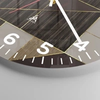 Clock face with numbers