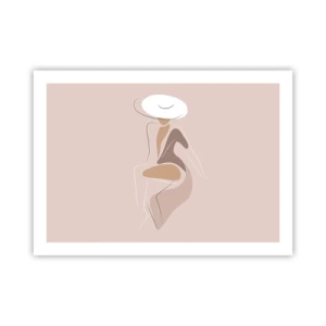 Poster - Being a Lady - 70x50 cm