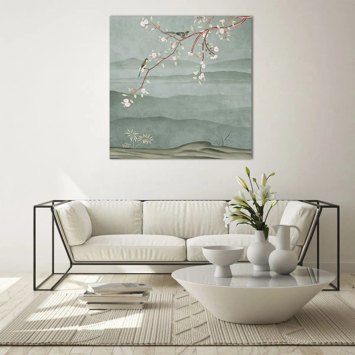 Glass picture - Spring, It Is You - 60x60 cm