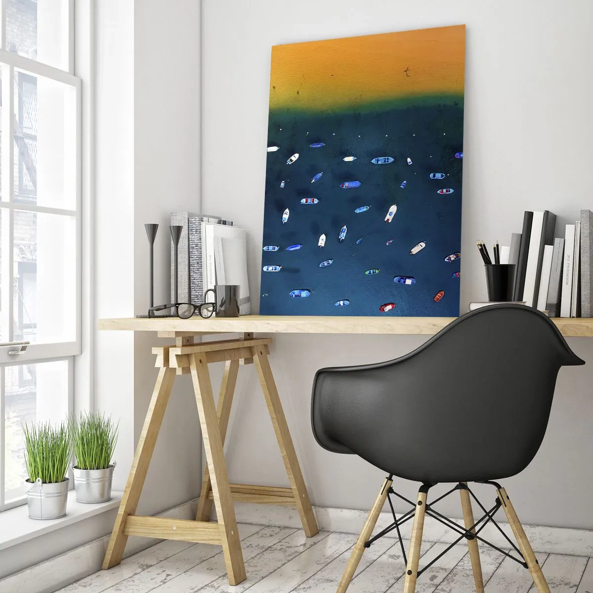Glass picture - Holiday Game - 50x70 cm