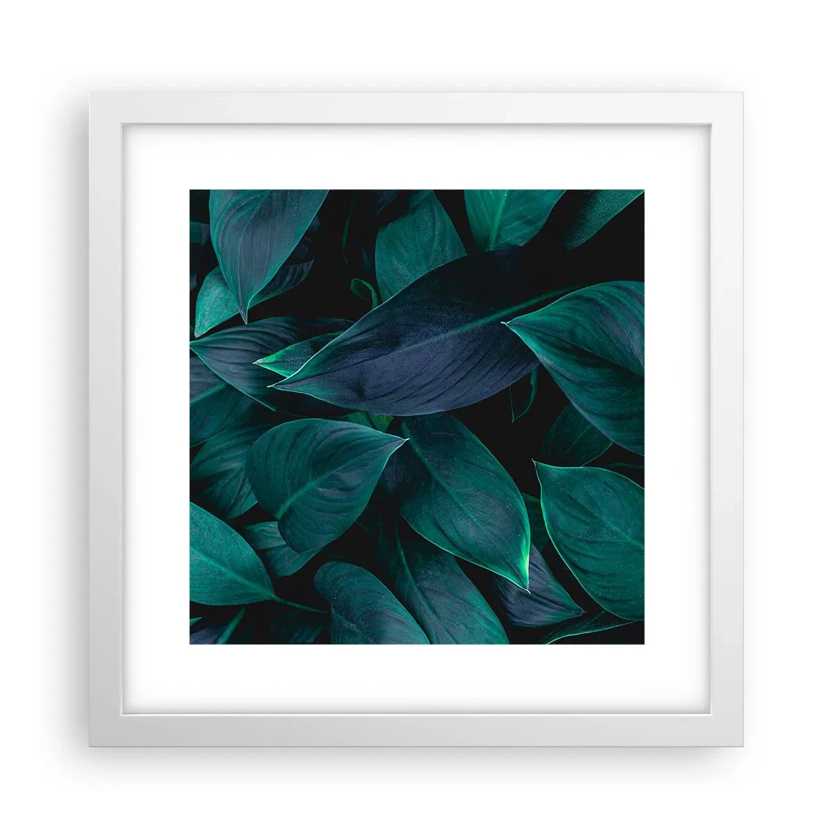 Poster in white frmae - The Green Itself - 30x30 cm