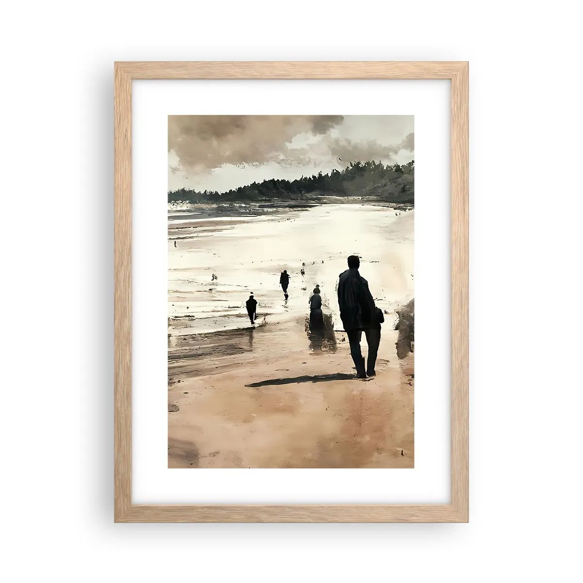Poster in light oak frame - Summoned - 30x40 cm