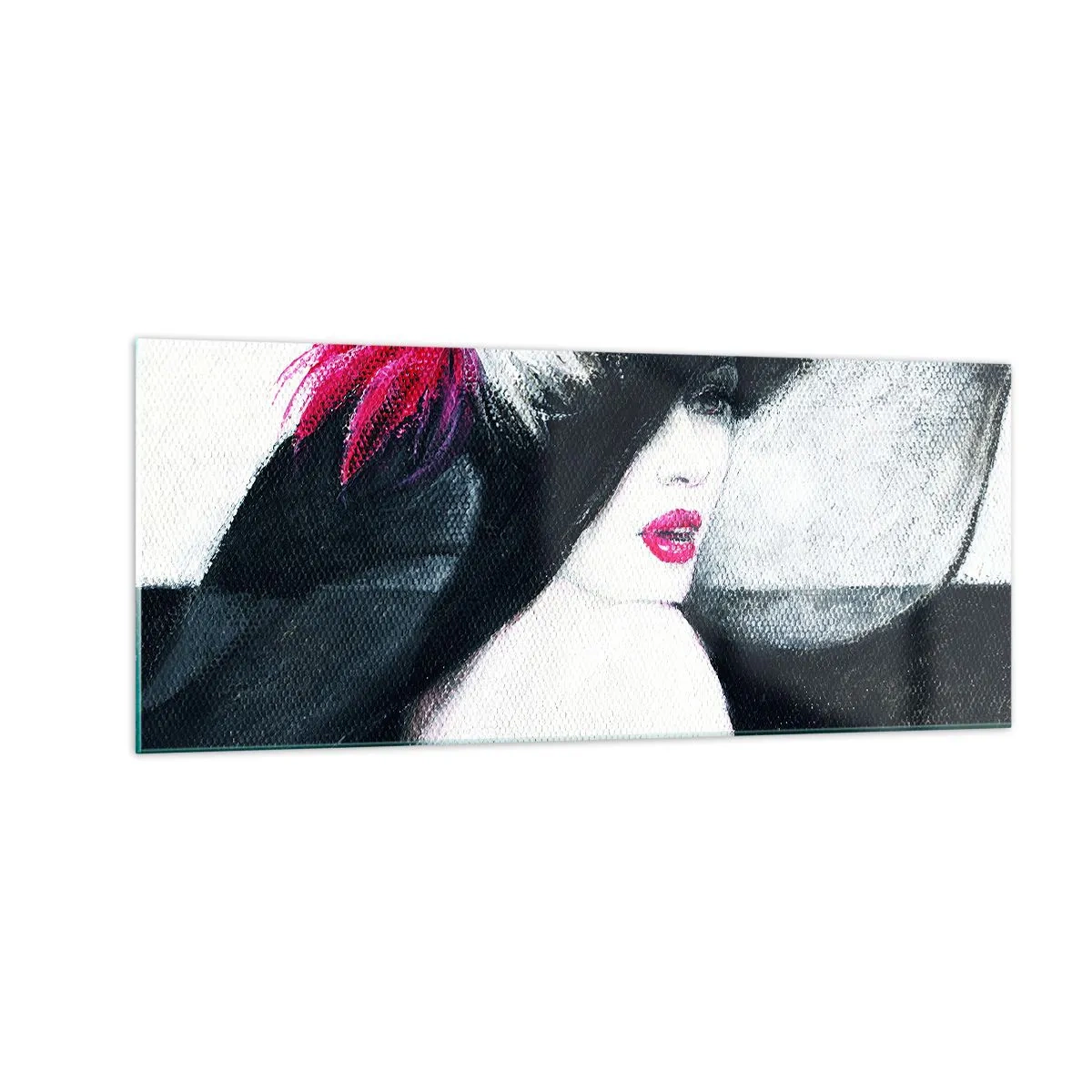 Glass picture - Always a Secret - 100x40 cm