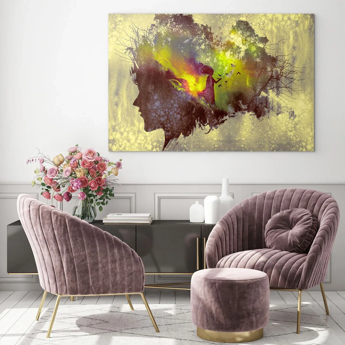 Glass picture - Mother Nature - 100x70 cm