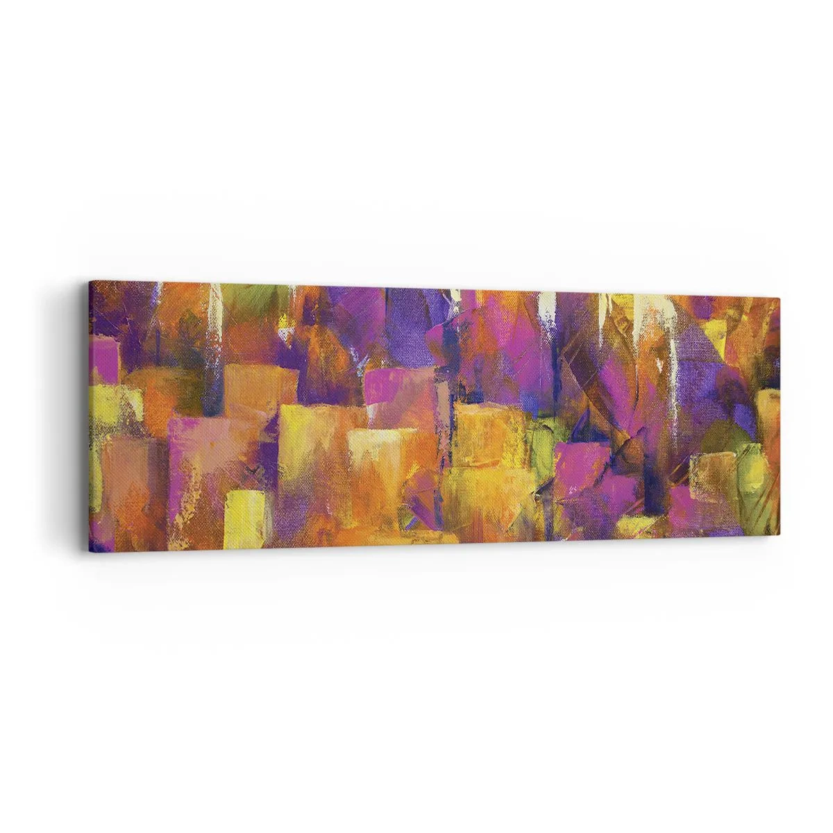 Canvas picture - Metropolitan Composition - 90x30 cm