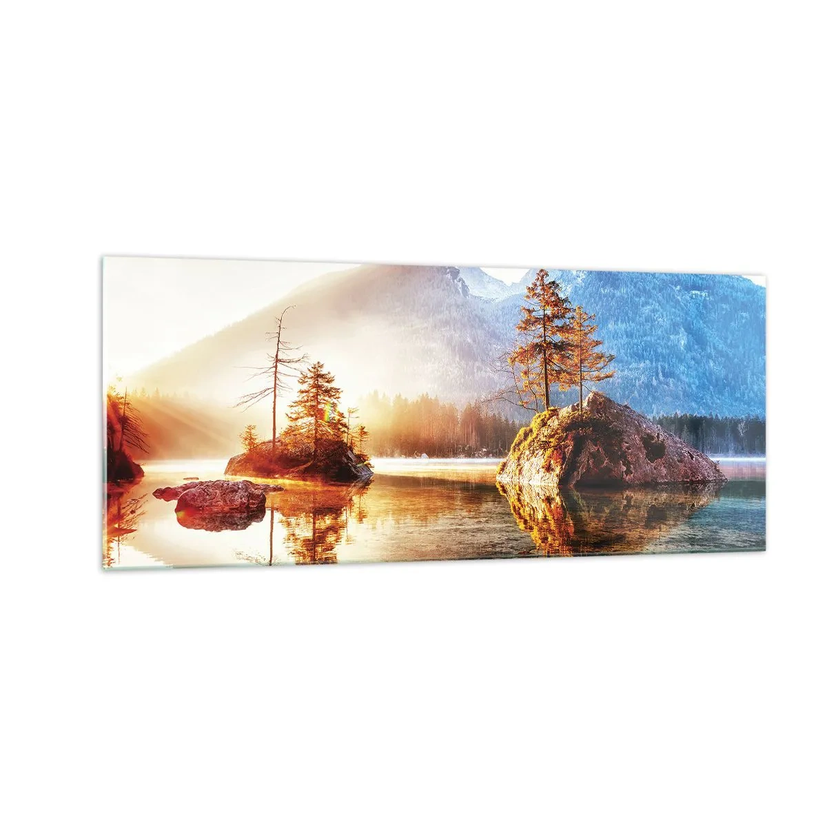 Glass picture - Nature in New Light - 100x40 cm