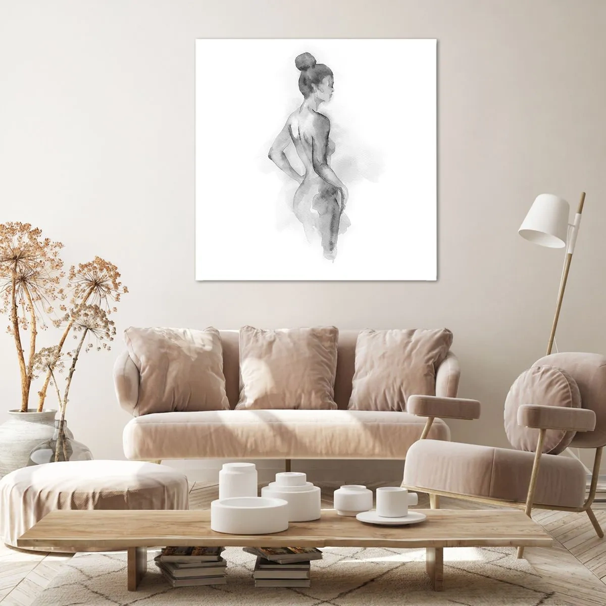 Canvas picture - Pretty As a Picture - 30x30 cm