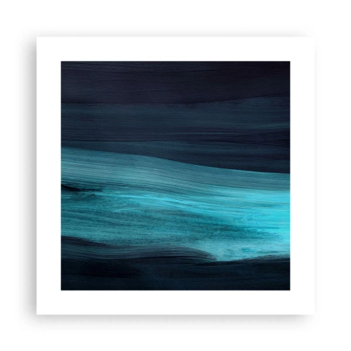 Poster - Swim with the Flow - 40x40 cm