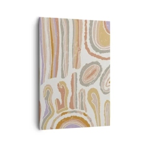 Canvas picture - Colourful Cross-Sections - 50x70 cm