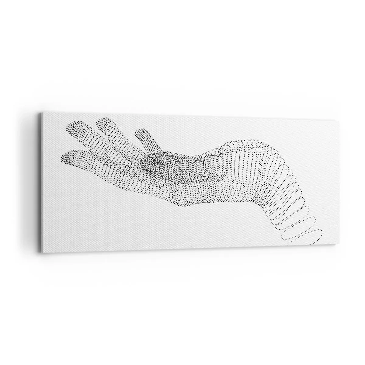 Canvas picture - Springy Palm - 100x40 cm