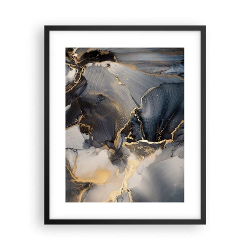 Poster in black frame - Life of a Stone - 40x50 cm