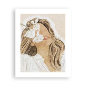 Poster - In Elation Among Flowers  - 40x50 cm