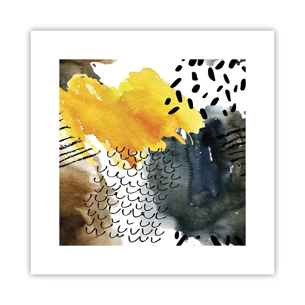Poster - Meeting of Elements - 30x30 cm