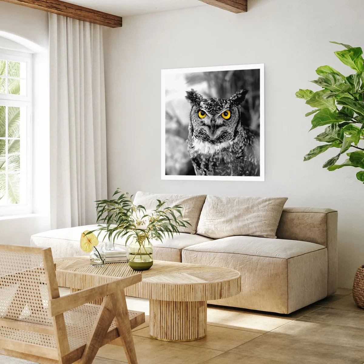 Poster - Nothing Can Hide - 40x40 cm