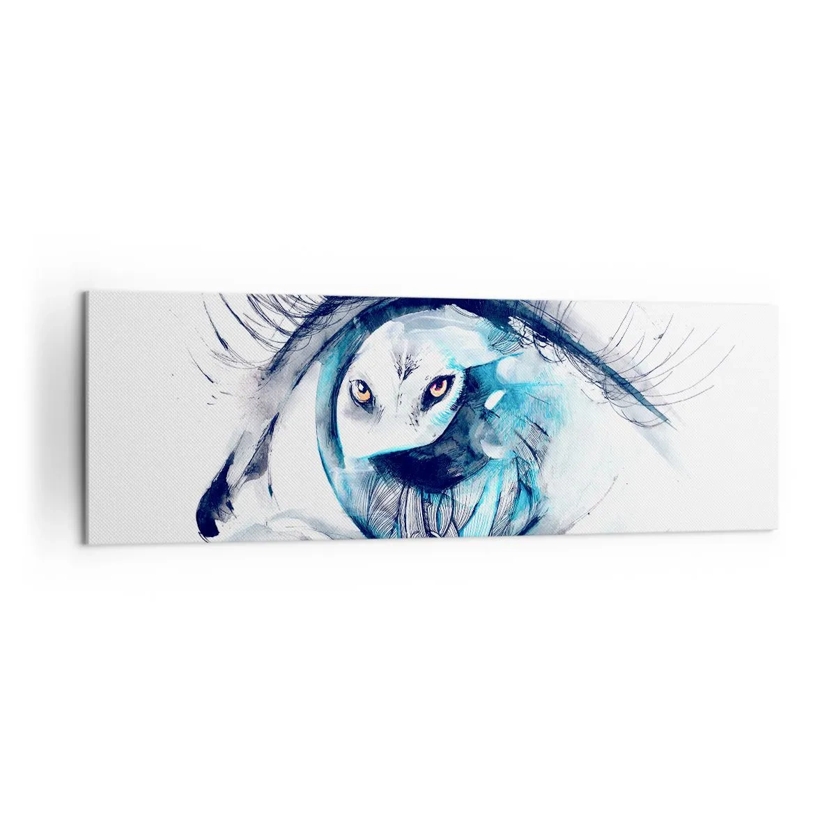 Canvas picture - Eye to Eye with Wilderness - 160x50 cm