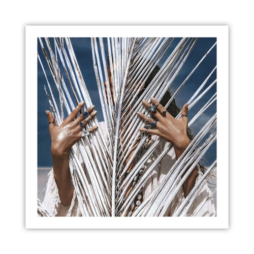 Poster - Shaman's Girlfriend? - 60x60 cm