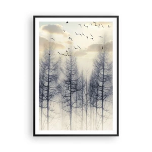 Poster in black frame - Spirits of the Forest - 70x100 cm