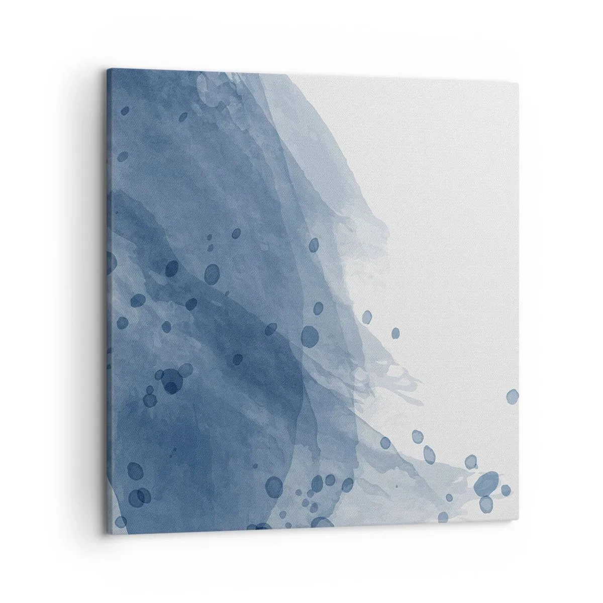 Canvas picture - Blue Tulle - 50x50 cm