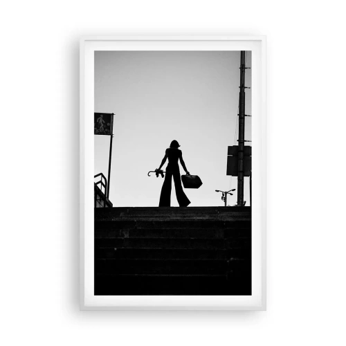 Poster in white frmae - City Wander - 61x91 cm