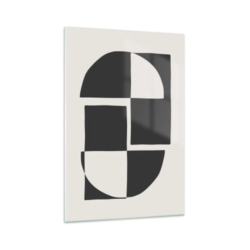 Glass picture - Antithesis-Synthesis - 70x100 cm