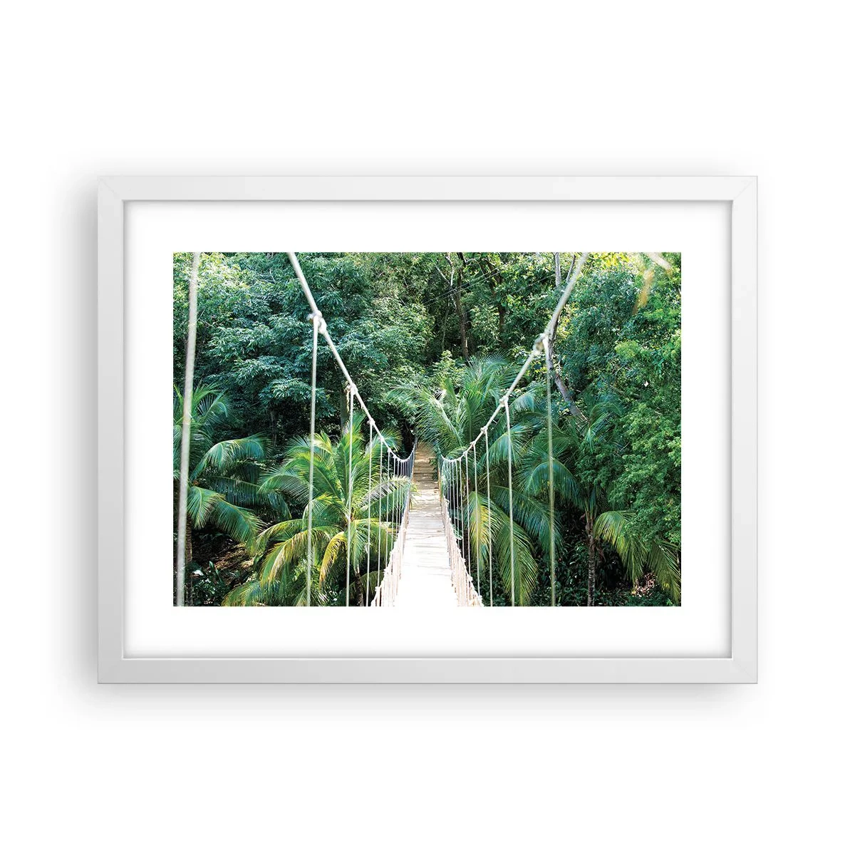 Poster in white frmae - Welcome to the Jungle! - 40x30 cm