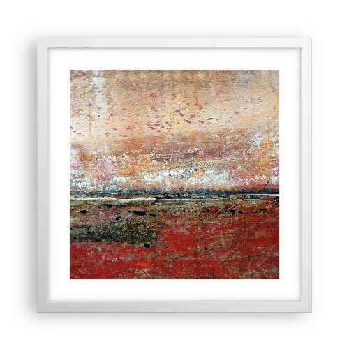 Poster in white frmae - Might Be the Sea - 40x40 cm