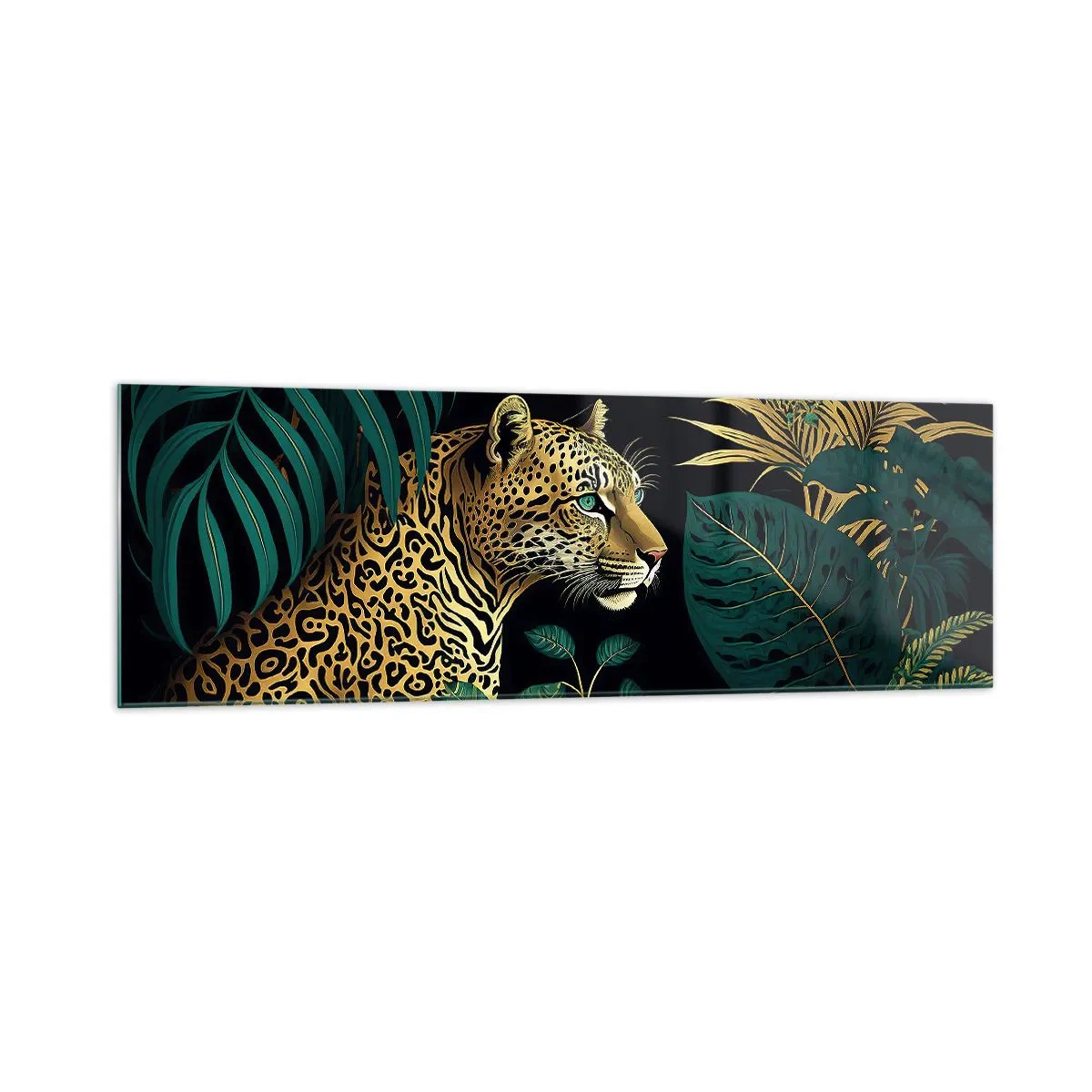 Glass picture - Host in the Jungle - 160x50 cm