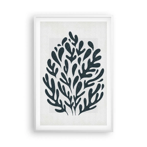 Poster in white frmae - Shapes of Nature - 61x91 cm