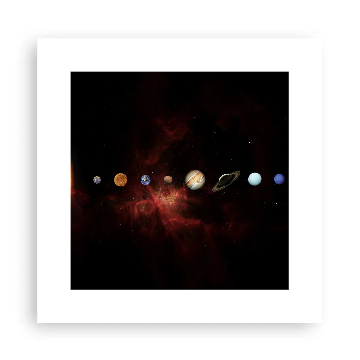 Poster - Our Neighbourhood - 30x30 cm