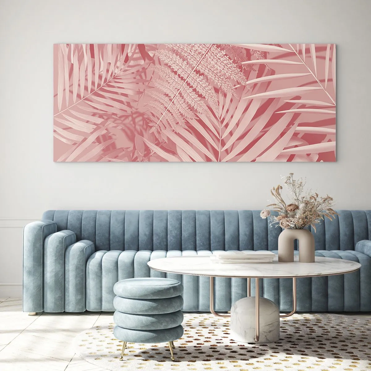 Glass picture - Pink Concept - 160x50 cm