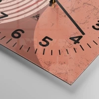 Clock face with numbers