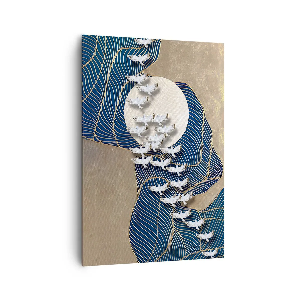 Canvas picture - Freedom, Travel, Community - 70x100 cm