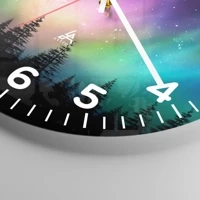 Clock face with numbers