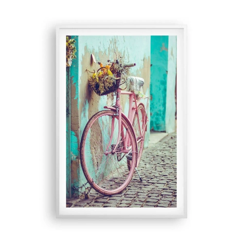 Poster in white frmae - Be Right Back - 61x91 cm