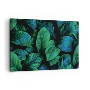 Canvas picture - In a Green Crowd - 120x80 cm