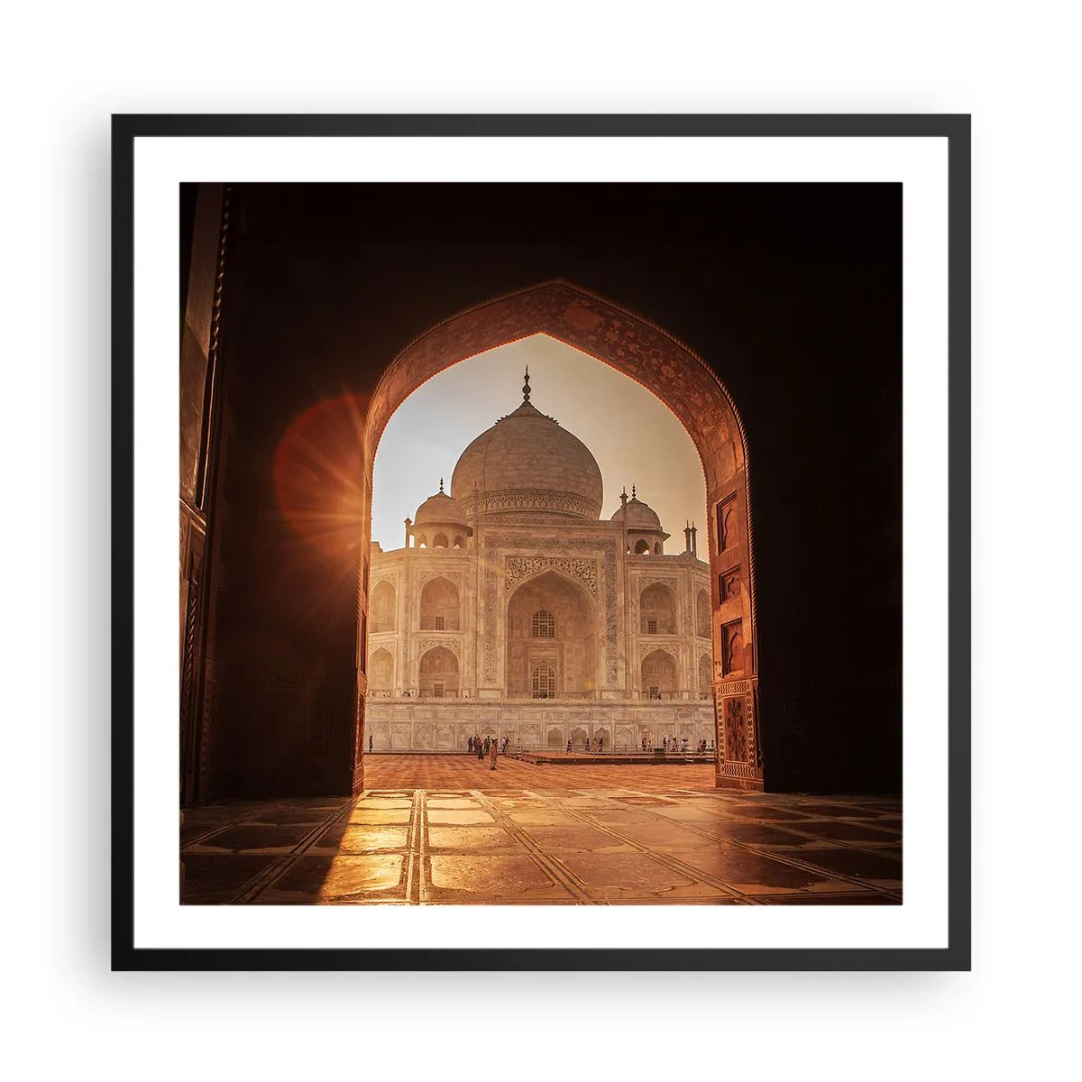 Poster in black frame - Monument of Unearthy Love - 60x60 cm