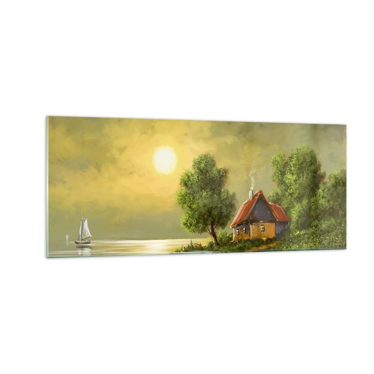 Glass picture - Pretty As a Picture - 100x40 cm