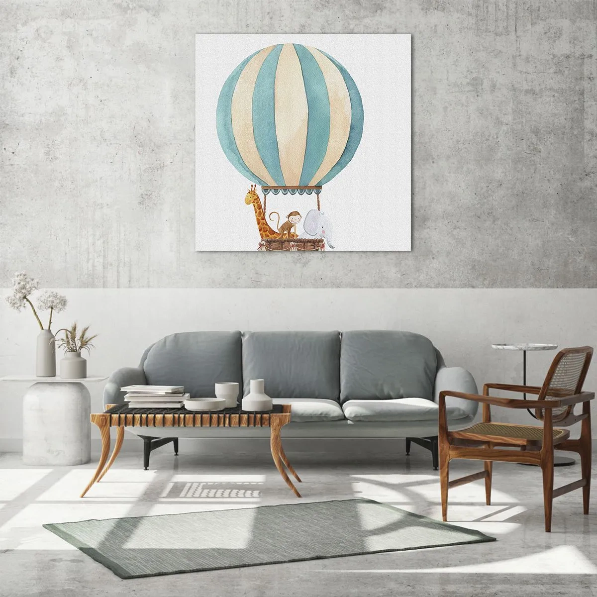 Glass picture - Fantastic Trip - 60x60 cm