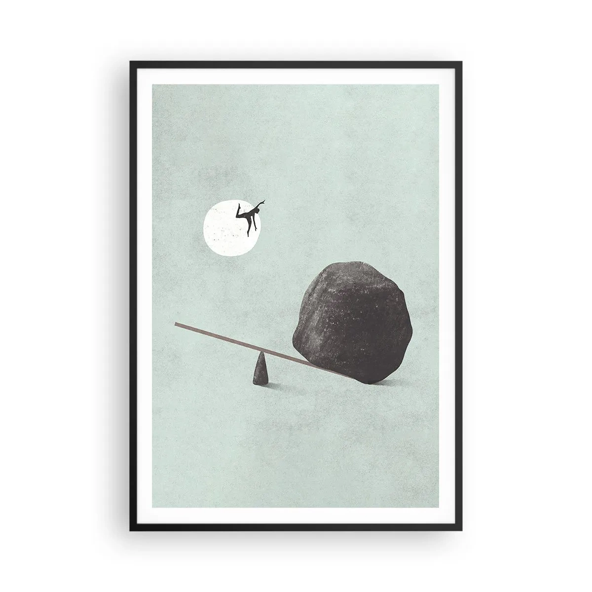 Poster in black frame - Dream Come True - 70x100 cm