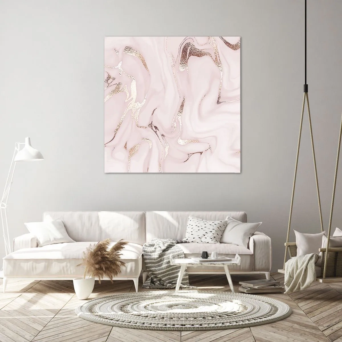Canvas picture - In Pink - 40x40 cm