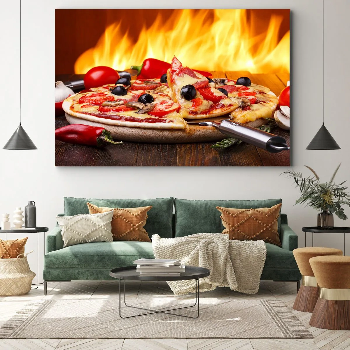 Canvas picture - From Italy with Love - 100x70 cm