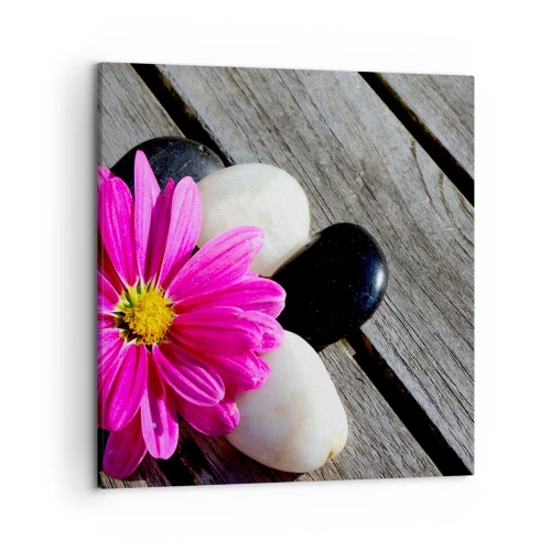 Canvas picture - Rest on a Pier - 50x50 cm