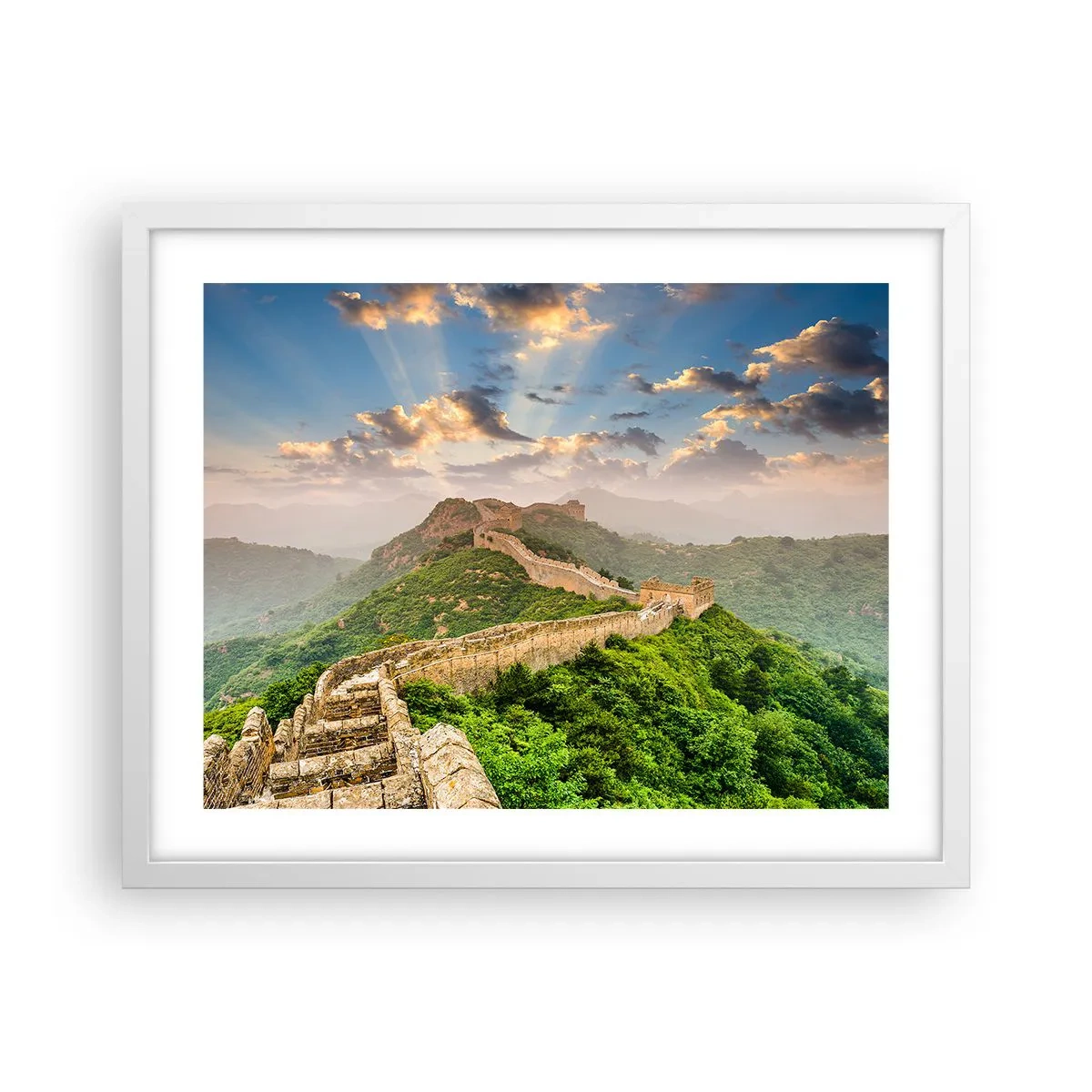 Poster in white frmae - Neverending Grandeur - 50x40 cm