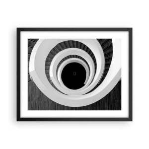 Poster in black frame - To the Point of the Matter - 50x40 cm